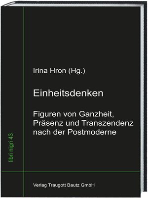cover image of Einheitsdenken